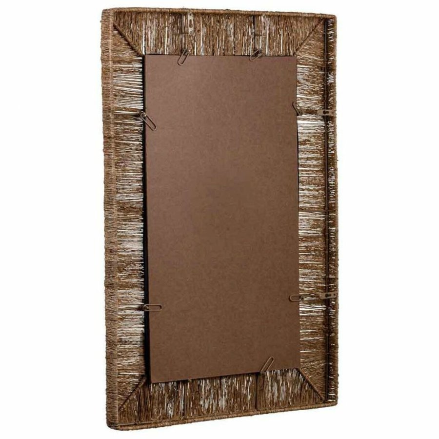 Vgspejl Alexandra House Living Brun 3 x 61 x 91 cm Rektangulr #29