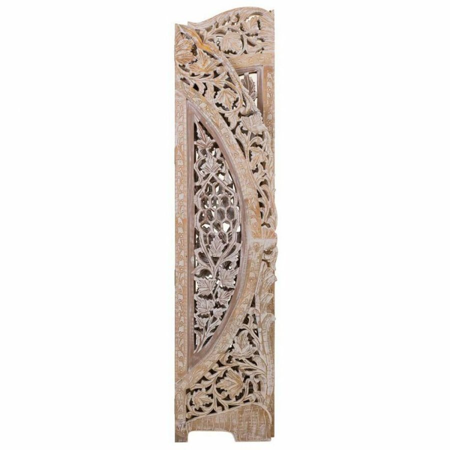 Sammenfoldelig skrm Alexandra House Living Hvid 2 x 180 x 153 cm #7