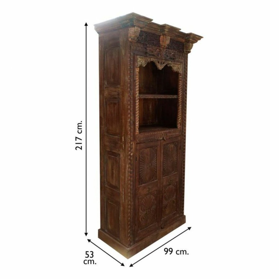 Hylder Alexandra House Living Brun Tr 53 x 217 x 99 cm #6