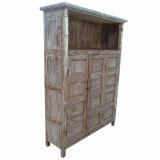 Hylder Alexandra House Living Brun Genbrugt Tr 40 x 186 x 137 cm #1
