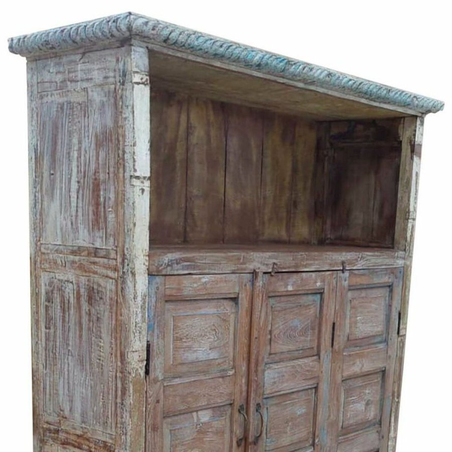 Hylder Alexandra House Living Brun Genbrugt Tr 40 x 186 x 137 cm #5