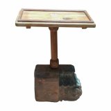 Sofabord Alexandra House Living Brun Genbrugt Tr 23 x 49 x 46 cm #2