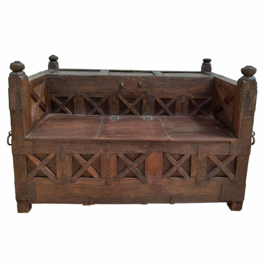 Bnk Alexandra House Living Brun Mangotr 84 x 99 x 144 cm #8