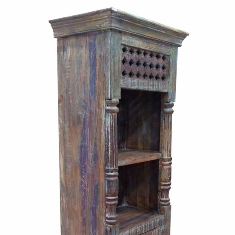 Hylder Alexandra House Living Brun Genbrugt Tr 34 x 180 x 56 cm #3