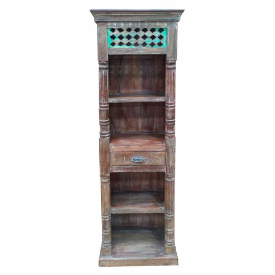 Hylder Alexandra House Living Brun Genbrugt Tr 34 x 180 x 56 cm #2