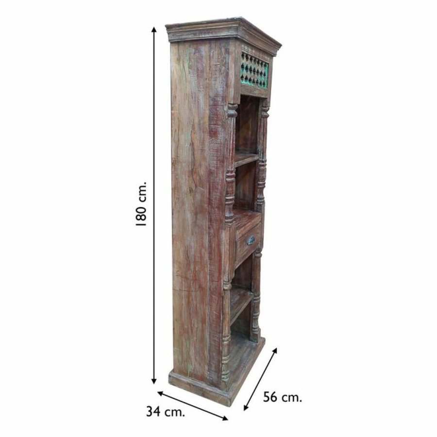 Hylder Alexandra House Living Brun Genbrugt Tr 34 x 180 x 56 cm #5