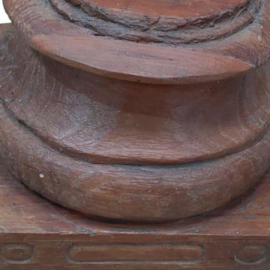 Lysestage Alexandra House Living Brun Genbrugt Tr 26 x 23 x 26 cm #3