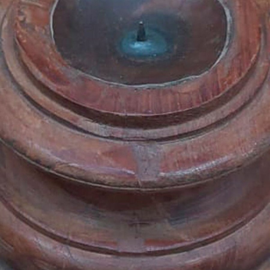 Lysestage Alexandra House Living Brun Genbrugt Tr 26 x 23 x 26 cm #3