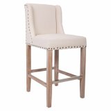 Taburet Alexandra House Living Beige Gummitr 58 x 104 x 48 cm #8