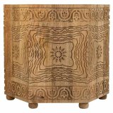 Sofabord Alexandra House Living Brun Mangotr 45 x 41 x 45 cm Traditionel stil #2