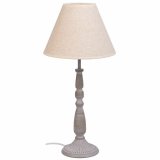Bordlampe Alexandra House Living Hvid Gr Metal Klde 220-240 V 23 x 49 x 23 cm #1