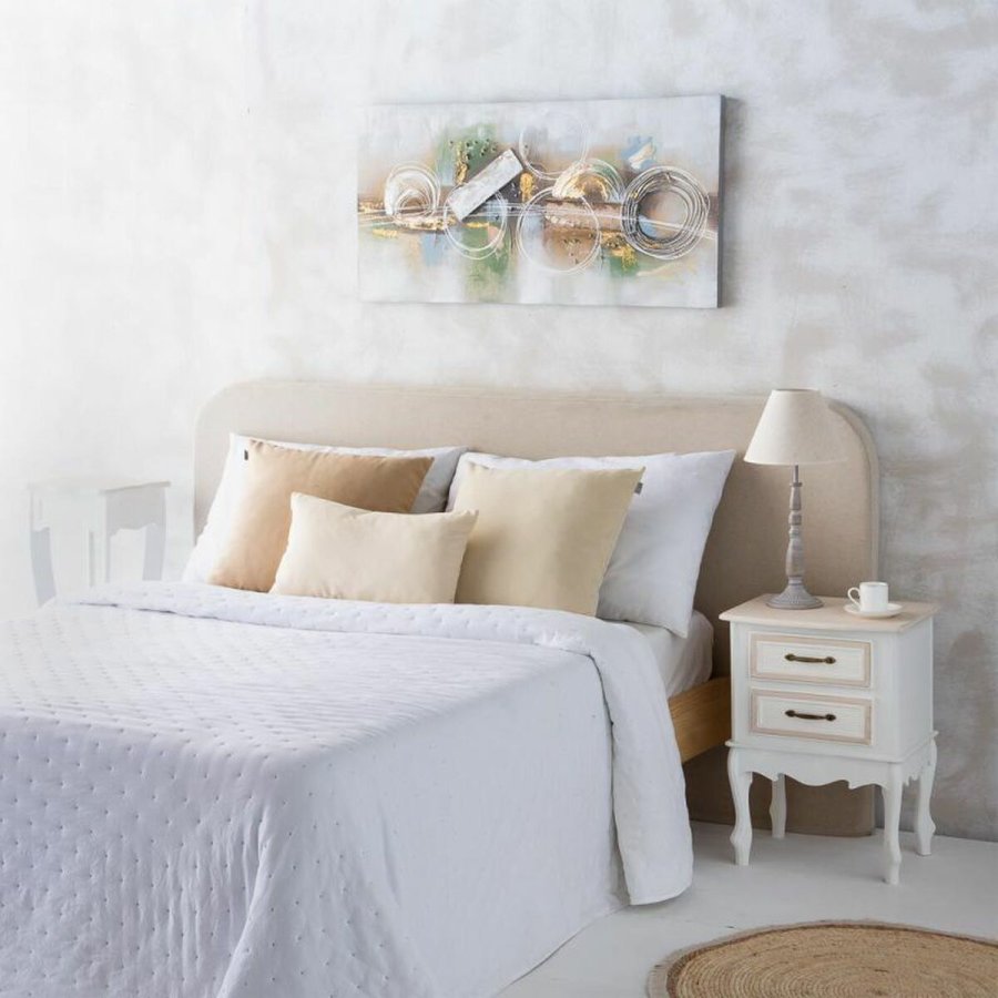 Bordlampe Alexandra House Living Hvid Gr Metal Klde 220-240 V 23 x 49 x 23 cm #3