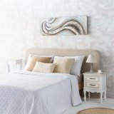 Bordlampe Alexandra House Living Hvid Gr Metal Klde 220-240 V 23 x 38 x 23 cm #3