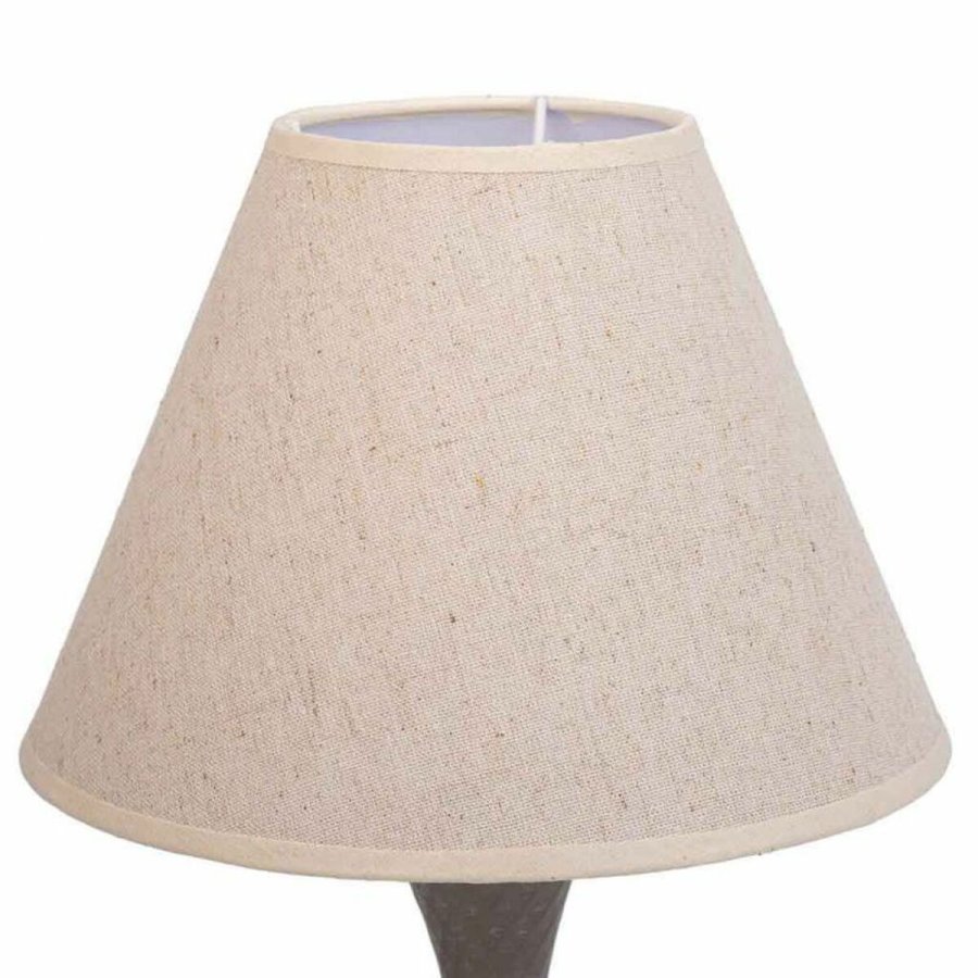 Bordlampe Alexandra House Living Hvid Gr Metal Klde 220-240 V 23 x 38 x 23 cm #6