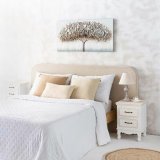 Bordlampe Alexandra House Living Hvid Gr Metal Klde 220-240 V 23 x 41 x 23 cm #3