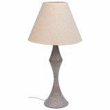 Bordlampe Alexandra House Living Hvid Gr Metal Klde 220-240 V 23 x 46 x 23 cm #1