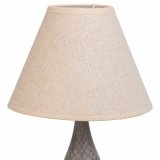 Bordlampe Alexandra House Living Hvid Gr Metal Klde 220-240 V 23 x 46 x 23 cm #6