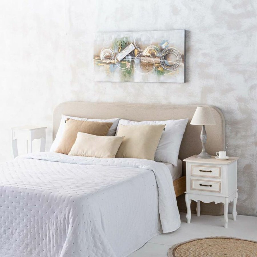 Bordlampe Alexandra House Living Hvid Gr Metal Klde 220-240 V 23 x 46 x 23 cm #3