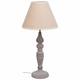 Bordlampe Alexandra House Living Hvid Gr Metal Klde 220-240 V 23 x 46 x 23 cm #1