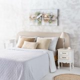 Bordlampe Alexandra House Living Hvid Gr Metal Klde 220-240 V 23 x 46 x 23 cm #3