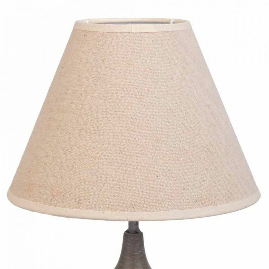 Bordlampe Alexandra House Living Hvid Gr Metal Klde 220-240 V 23 x 46 x 23 cm #6