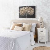 Bordlampe Alexandra House Living Hvid Gr Metal Klde 220-240 V 25 x 50 x 25 cm #3