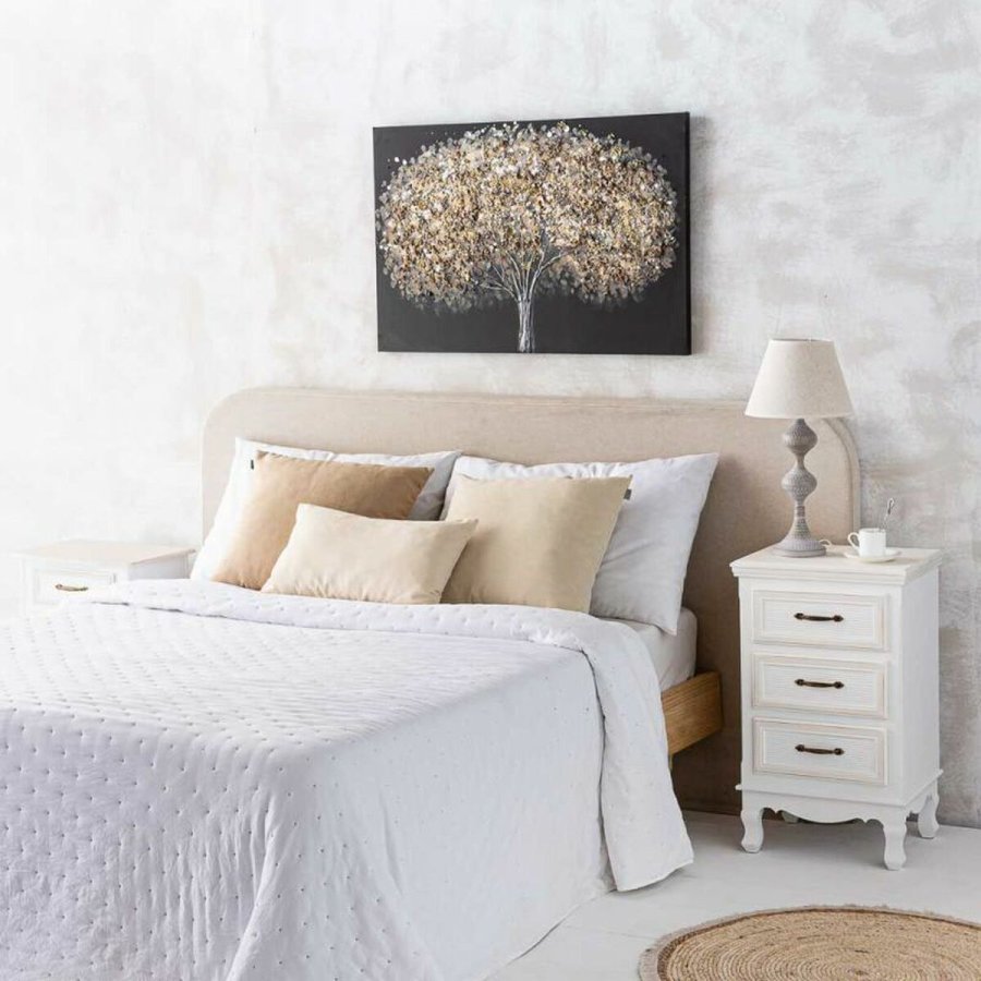 Bordlampe Alexandra House Living Hvid Gr Metal Klde 220-240 V 25 x 50 x 25 cm #3