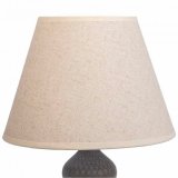 Bordlampe Alexandra House Living Hvid Gr Metal Klde 220-240 V 25 x 50 x 25 cm #6