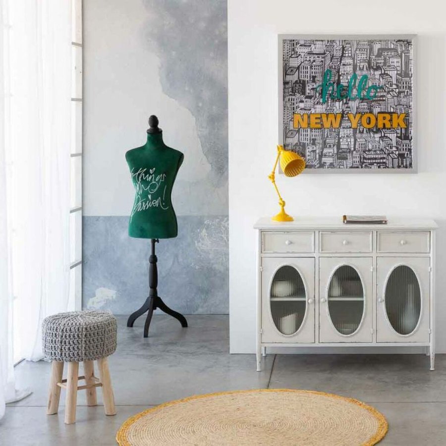 Flexo/skrivebordslampe Alexandra House Living Gul Metal 13 x 43 x 25 cm #2