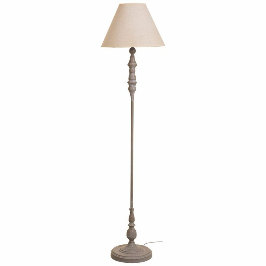 Gulvlampe Alexandra House Living Hvid Gr 220-240 V 38 x 154 x 38 cm #1