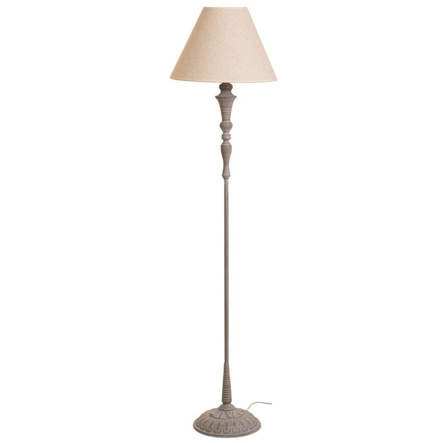 Gulvlampe Alexandra House Living Hvid Gr 220-240 V 38 x 154 x 38 cm #1