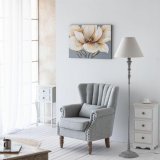 Gulvlampe Alexandra House Living Hvid Gr 220-240 V 38 x 154 x 38 cm #3