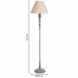 Gulvlampe Alexandra House Living Hvid Gr 220-240 V 38 x 154 x 38 cm #4