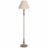 Gulvlampe Alexandra House Living Hvid Gr 220-240 V 38 x 154 x 38 cm #1