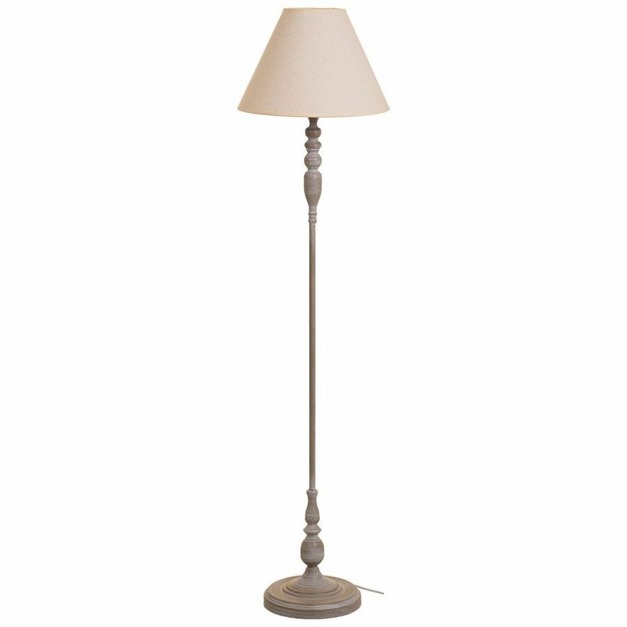 Gulvlampe Alexandra House Living Hvid Gr 220-240 V 38 x 154 x 38 cm #1