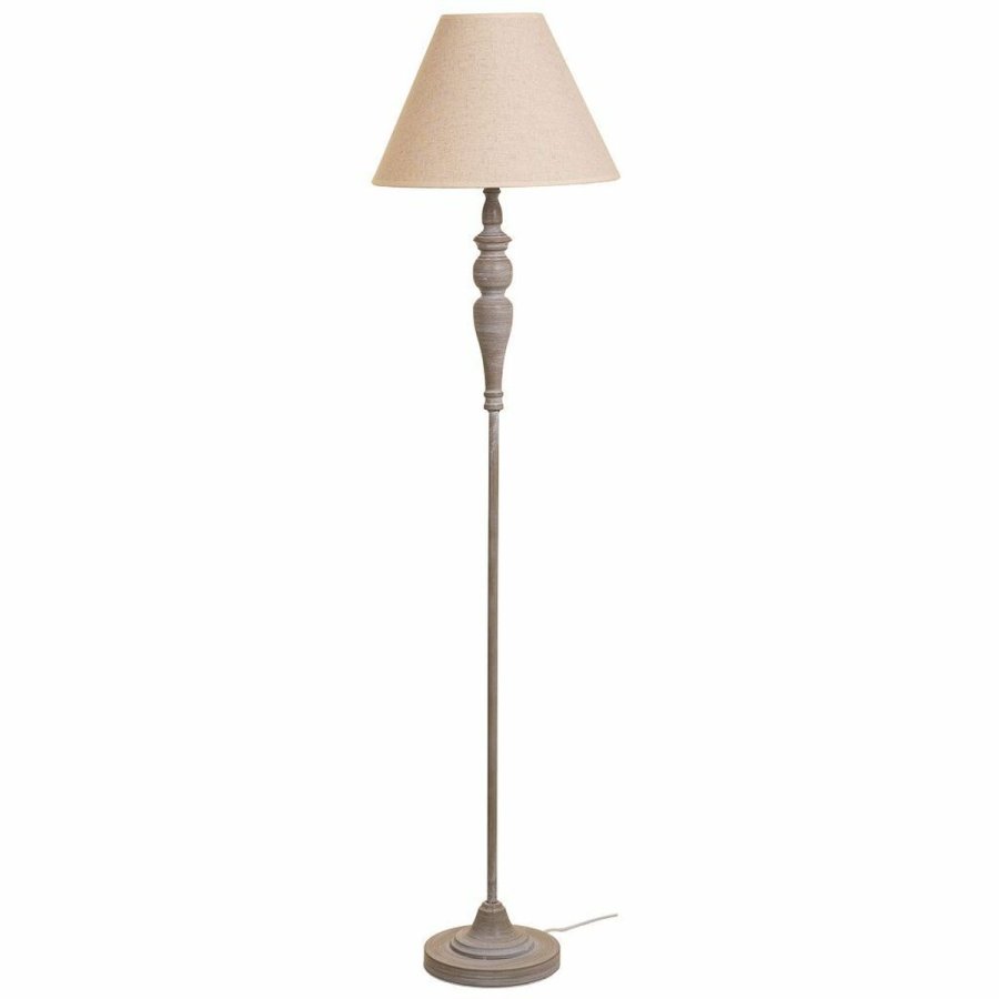 Gulvlampe Alexandra House Living Hvid Gr 220-240 V 38 x 150 x 38 cm #1
