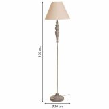 Gulvlampe Alexandra House Living Hvid Gr 220-240 V 38 x 150 x 38 cm #4