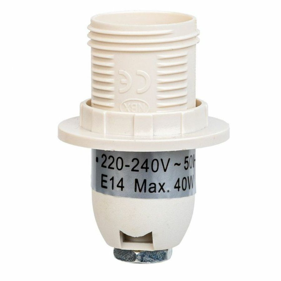 Gulvlampe Alexandra House Living Hvid Gr 220-240 V 38 x 150 x 38 cm #7