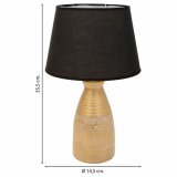 Bordlampe Alexandra House Living Guld Keramik 14 x 35 x 14 cm #4