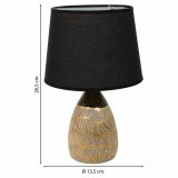 Bordlampe Alexandra House Living Guld Keramik 13 x 26 x 13 cm #4