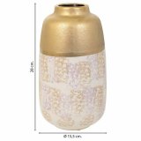 Vase Alexandra House Living Guld Keramik 15 x 28 x 15 cm #5