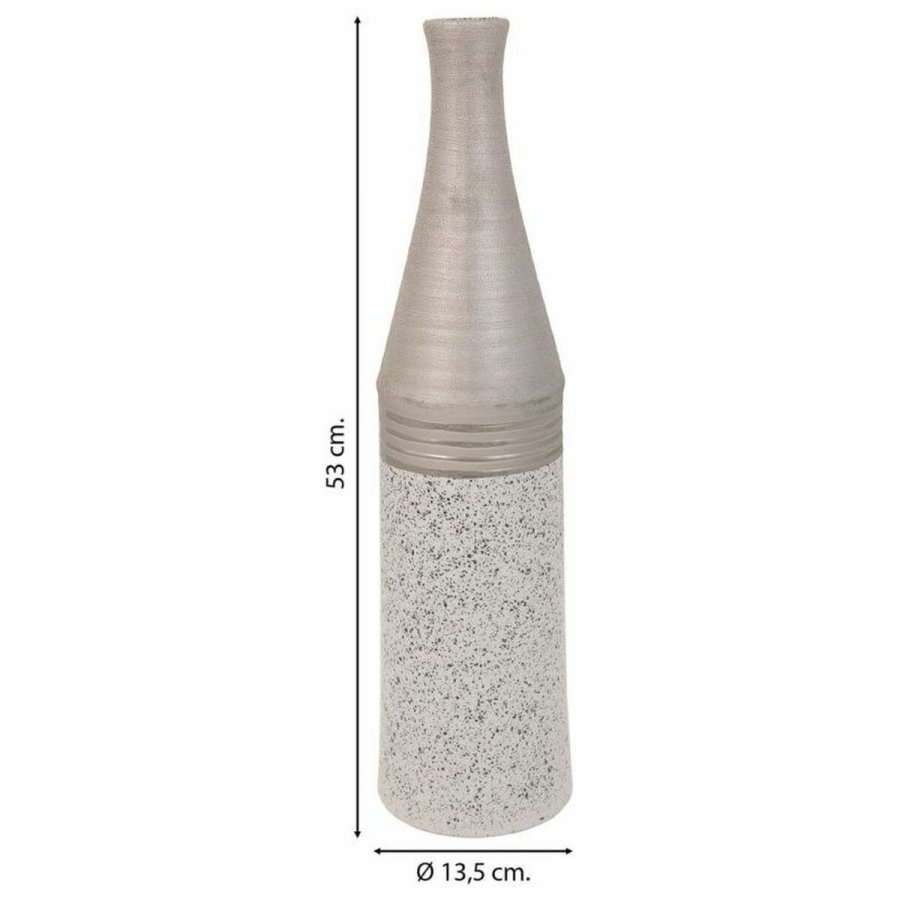 Vase Alexandra House Living Slv Keramik 13 x 53 x 13 cm #1