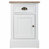Natbord Alexandra House Living Hvid Brun 35 x 63 x 41 cm #15