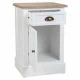 Natbord Alexandra House Living Hvid Brun 35 x 63 x 41 cm #22