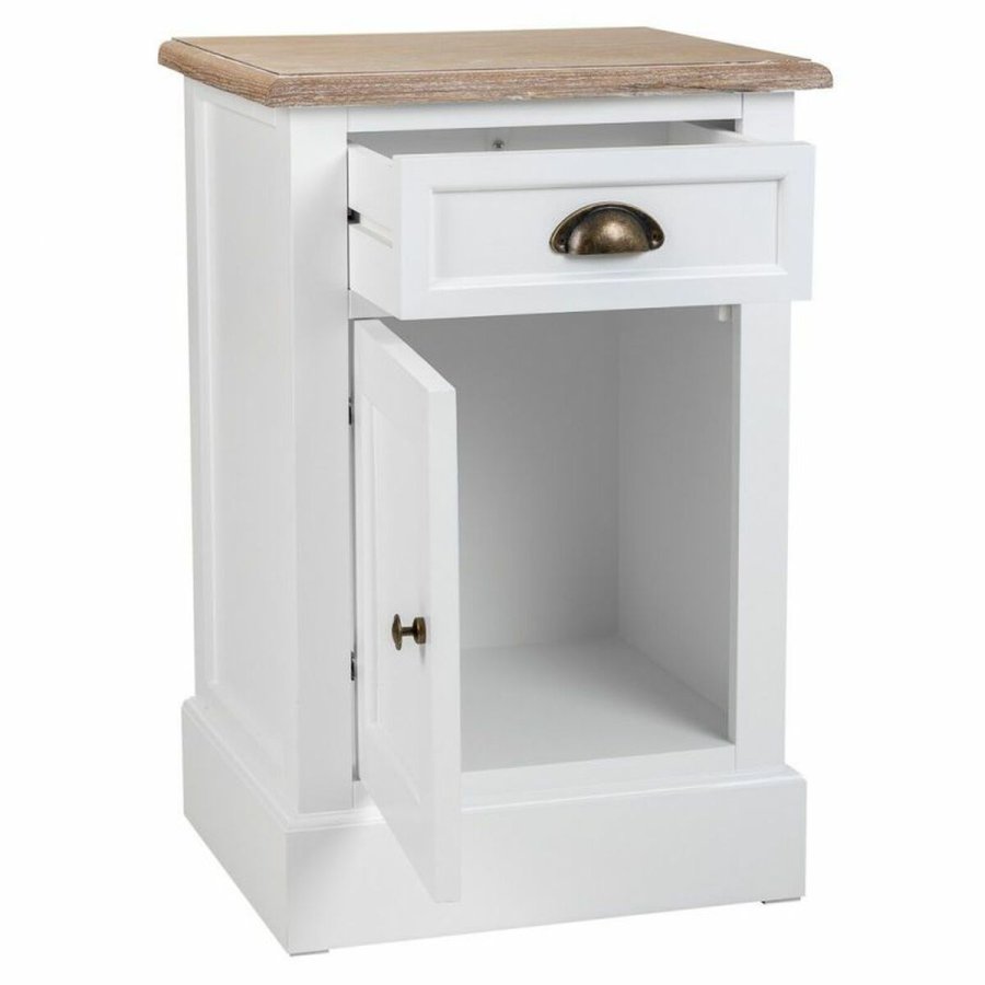 Natbord Alexandra House Living Hvid Brun 35 x 63 x 41 cm #22