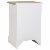 Natbord Alexandra House Living Hvid Brun 35 x 63 x 41 cm #43