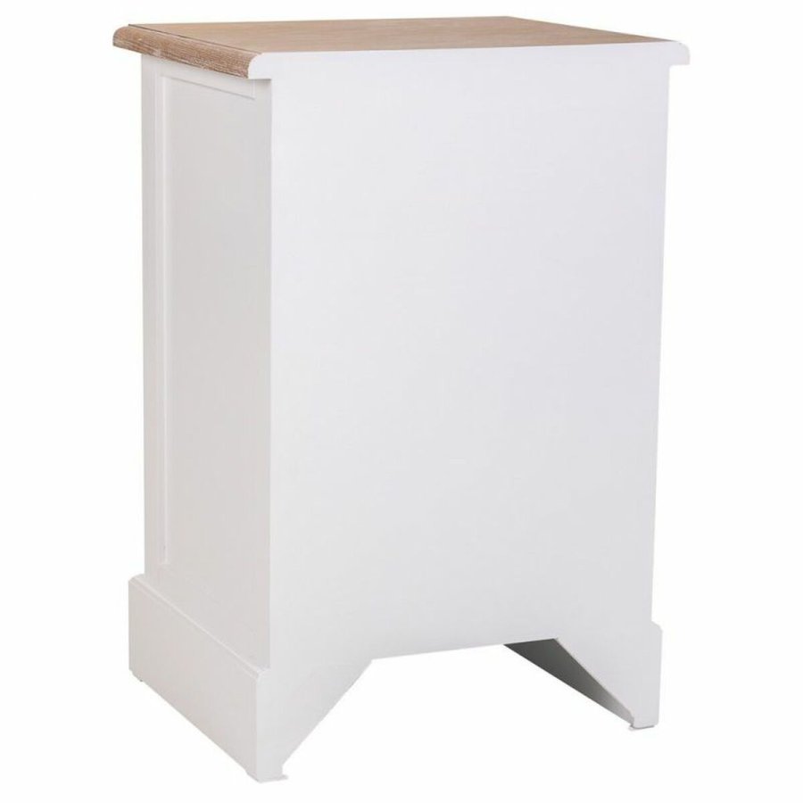 Natbord Alexandra House Living Hvid Brun 35 x 63 x 41 cm #43