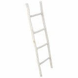 Hylder Alexandra House Living Hvid Paulonia tr 3 x 120 x 44 cm Trappe #3