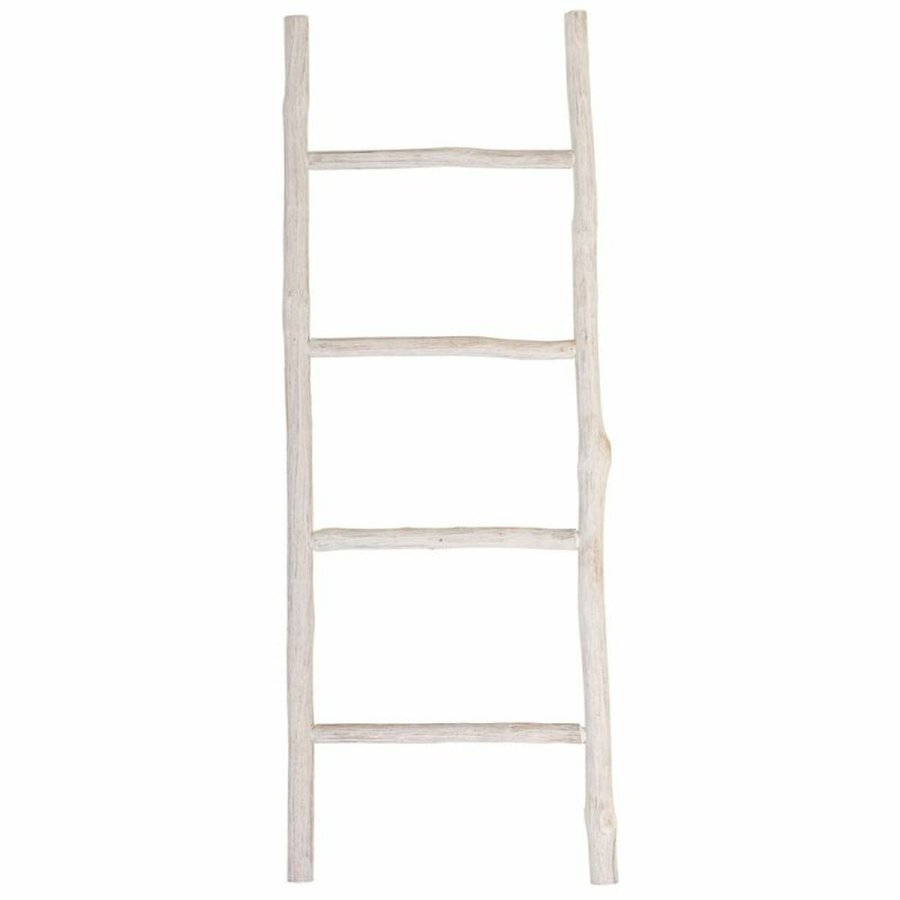 Hylder Alexandra House Living Hvid Paulonia tr 3 x 120 x 44 cm Trappe #1