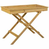 Sofabord Alexandra House Living Brun 50 x 79 x 95 cm #1